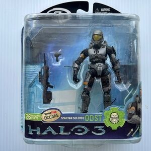 McFarlane Halo 3 Spartan Soldier ODST Steel Gamestop Exclusive Series 2 2008 New